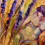 On Faces, Canvas, Students and Horses, Artist Susan Falk makes an Impression