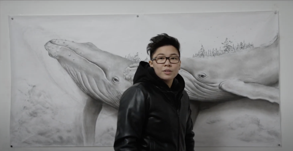 Fiona Tang, a visual artist in New Westminster near Vancouver