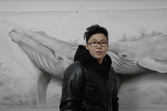 Fiona Tang, a visual artist in New Westminster near Vancouver