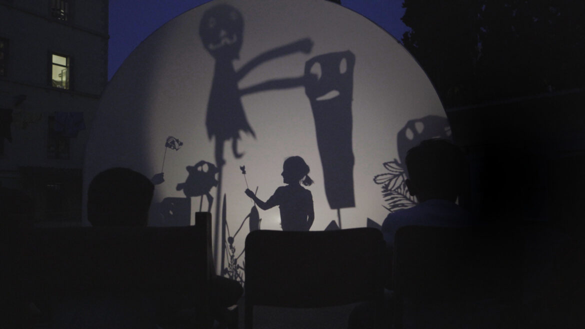 Mere Phantoms, Shadows Without Borders, Athens, 2018. Photo by Leila Shifteh and Harun Yasin Tuna (1) Mere Phantoms is Illuminating Surrey Art Gallery