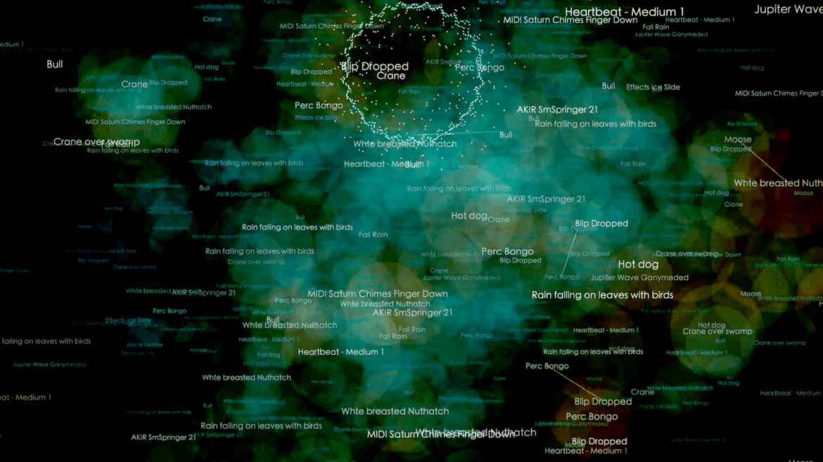 AnnetteSLee-DagwaaginPtanyetuFallSoundscape-FindingStillnessintheMotion-2022-courtesy of the artist  New Media Gallery Group Exhibition ‘Measure’ Makes Sense of the World