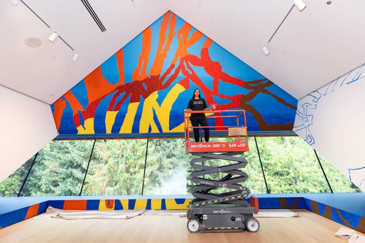 Photo: Oisin McHugh@oisinmchughphoto Unveiling Inner Journeys: Russna Kaur’s Solo Exhibition at the Audain Art Museum