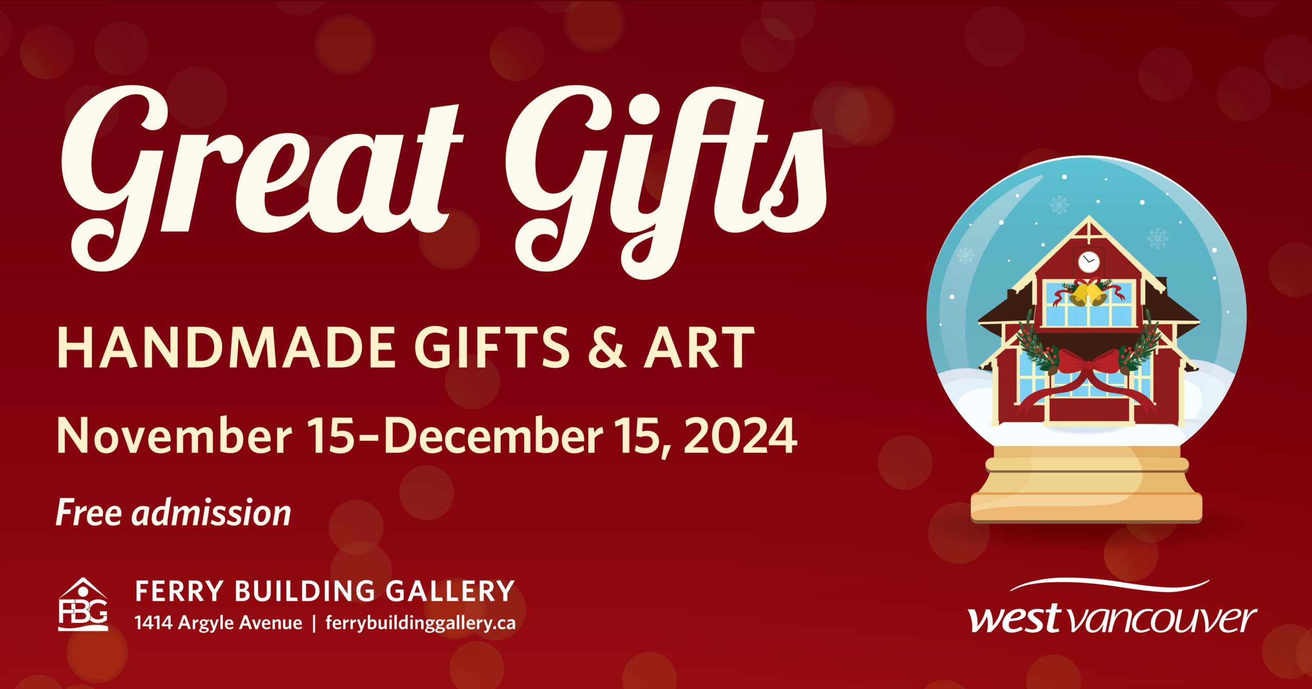 Great Gifts Holiday Exhibition and Sale